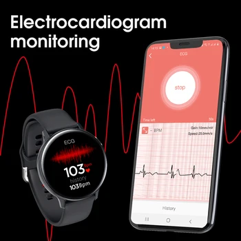 HERALL 2020 EKG-Smart Ur Bluetooth Opkald Smartwatch Mænd Kvinder Vandtæt puls, Blodtryk For Samsung Android, iOS