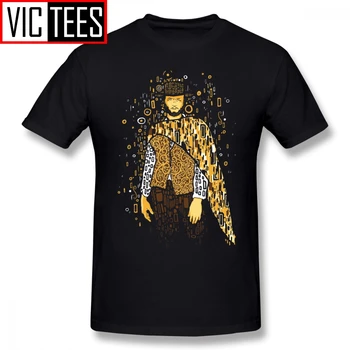 Herre Clint Eastwood T-Shirts Klimt Eastwood T-Shirt Grafisk Bomuld T-Shirt Stor Søde Mænd Streetwear T-Shirt