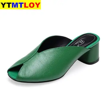 HOT Platform Kiler Sandaler Til Kvinder, Kvindelige Afslappet Høje Hæle Åben Tå Komfort Fisk Munden Shoes De Mujer Gladiator Grøn