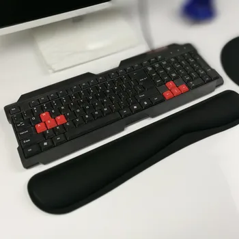 Hukommelse Skum Set non-slip Musen Pad Wrist Support & Tastatur Håndled Hvile for Kontor værdiboks til Bærbar Computer,