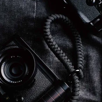 Hånd-vævet Nylon reb Kamera Håndledsrem Håndled Band for Mirrorless Digital Kamera, Leica, Canon, Fuji Nikon, Olympus, Pentax, Sony