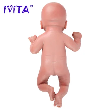 IVITA WG1512 36cm 1.65 kg Fyldt Silikone Reborn Dukke 3 Farver Øjne Valg Realistisk Baby Legetøj for Børn Julegave