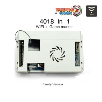 IYO Pandoras Box 3D Wifi 4018 Spil Retro Video Spil PCB Board + 2stk Gamepad + USB-Splitter+ HDMI-Kabel - + Power Adapter Sæt