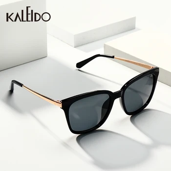 KALEIDO UV400 Polariserede solbriller Kvinder Cat Eye Mode 2020 Kørsel Briller Anti-Blænding PC Linse Nuancer til Kvinder Briller