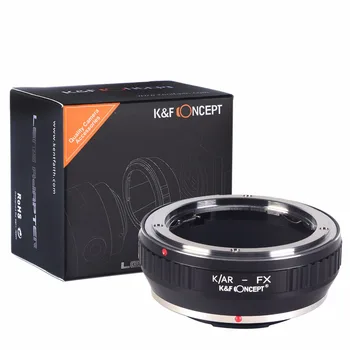 K&F KONCEPT-Bajonet-Adapter Ring til Konica Linse til Fujica FX Linse Kamera Krop gratis fragt
