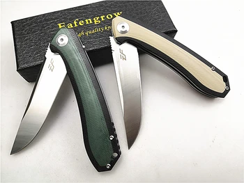 Kvalitet Eafengrow EF947 Folde Pocket Kniv G10 Håndtere D2 Blade Offentlig/Camping/Jagt/Utility/Overlevelse/EDC/Have Kniv