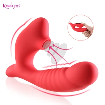 Kvinder Klitoris Sugende Vibrator 10 Frekvens Oral Sugning G Spot Klitoris Stimulator Vibrerende Vagina Massageapparat Erotisk Sexlegetøj
