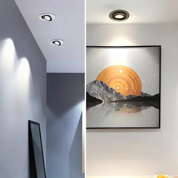 LED Forsænket Loft Spot Light 12w 7w 10w 5w led-pære til at lyse 360 Graders Rotation Spot belysning til Køkken Soveværelse indendørs lampe
