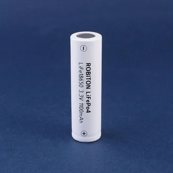 Lithium batteri 18650 robiton LiFePO4 høj strøm, ingen beskyttelse bulk