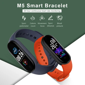 M5 M4 Smart Band Sport Fitness armbånd Ur Fitness Tracker Smartband Blodtryk pulsmåler Vandtæt Armbånd