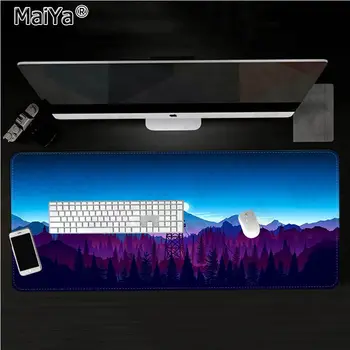 MaiYaCa Nye Design Dybe skov firewatch Gaming-Afspiller, skrivebord, værdiboks til bærbar Gummi musemåtten Gratis Fragt Stor musemåtte Tastaturer Mat