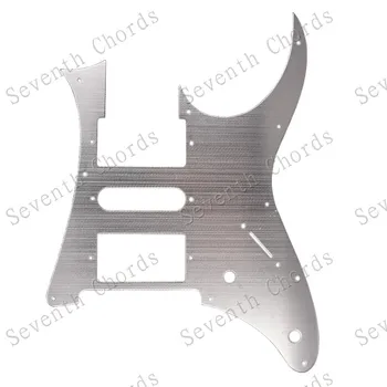 Metal, Aluminium 10 Huller HSH Guitar Pickguard Anti-Ridse Pladen Til Elektrisk Guitar Udskiftning - 2 Pot Huller