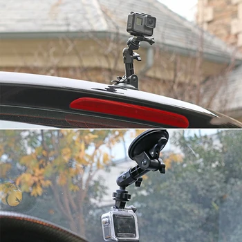 Mini Forruden sugekop action kamera sport Mount bil rekord holder stand Beslag til GoPro Hero 9 8 7 6 5 DJI Yi Tilbehør
