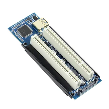 Mini-PCI-E-Express X1-til Dobbelt PCI Riser Udvide Adapter-Kort med USB3.0 Kabel til WIN2000/XP/Vista/Win7/Win8/LINUX Tilføj Kort