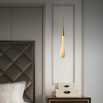 Moderne cyrstal luksus vedhæng lys Guld plating køkken, hall hotel nordic light pendel soveværelse pendel lampe belysning