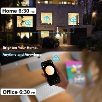 Moderne RGB-LED-loftsbelysning Hjem belysning 36W WiFi/APP bluetooth Musik, Lys Soveværelse Lamper Smart Loft Lampe+Fjernbetjening