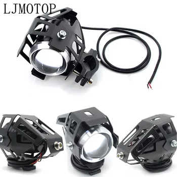 Motorcykel 12V LED-Forlygter Ekstra Lampe U5 Spotlight Motorcykel For Yamaha XMAX 250 400 300 VMAX 1700 1200 NMAX YZF 125 R120