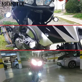 Motorcykel 12V LED-Forlygter Ekstra Lampe U5 Spotlight Motorcykel For Yamaha XMAX 250 400 300 VMAX 1700 1200 NMAX YZF 125 R120