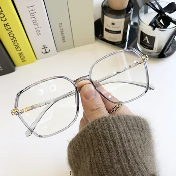 MS Nye Anti Blå lysstråle Computer Beskyttelsesbriller Stråling-resistente Gennemsigtige Briller Plus Rammer for Pige Beskyttelsesbriller