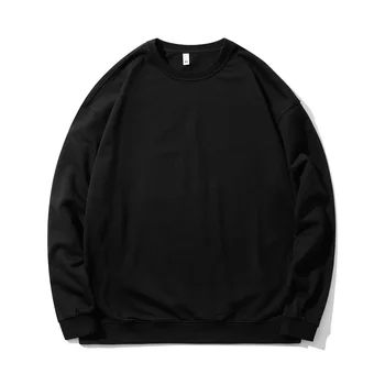 Mænd Sweatshirt 2020 Solid Farve Foråret Efteråret Causual Streetwear Tøj Rund Hals Varm, Oversize Tøj Mode