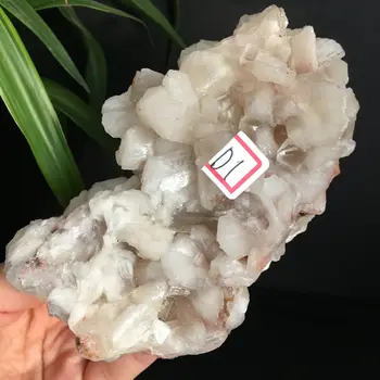Naturlig Krystal Apophyllite Zeolit-Mineral Prøver Arrangeret Hjem Dekorative StoneCollection