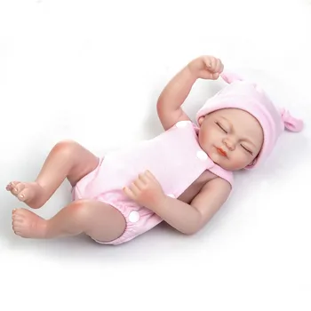 NPK nye dejlige mini twin reborn baby bløde real touch baby dukker til Children ' s Day gave