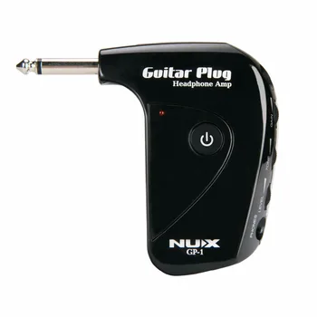 NUX GP-1 Transportabel Elektrisk Guitar-Forstærker Forstærker Hovedtelefon Amp Indbygget Forvrængning Virkning guitar plug-forstærker til Tavshed paly