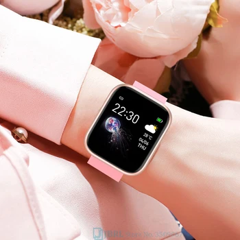 Ny Smart Ur Kvinder Mænd Smartwatch Til Android, IOS Electronics Smart Ur Fitness Tracker Silikone Rem Smart-ur Timer