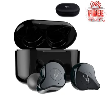 Opgraderet Sabbat E12 Ultra Bluetooth Øretelefoner 5.0 TWS HIFI Hovedtelefon Sport In-Ear-Øretelefoner Vandtæt Headset-Trådløs Opladning