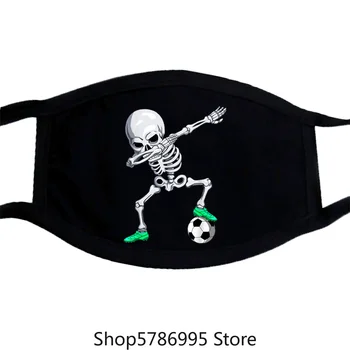 Oprindelige Halloween Duppe Skelet Beklædning Fodbold-Afspiller, Dab-Drenge Maske