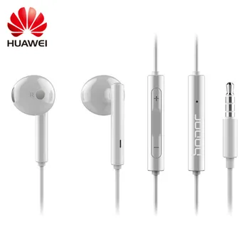 Original Huawei Honor AM115 Hovedtelefon med Mikrofon og Remote In-Ear hovedtelefoner 3,5 mm Jackstik for Smartphones