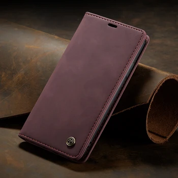 Original Wallet Læder Phone Case For iPhone-11 Pro Max Retro Magnetiske Kreditkort Stå Wallet taske Til iPhone 6 6s 7 8 Plus