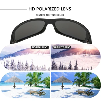 POLARSNOW 2020 Polariseret Nye solbriller Mænd Top Kvalitet Mandlige Solbriller Sport Briller Brand Design UV400 Mænds Oculos PS8605