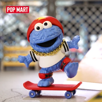POP MART Sesame Street tendens serie Legetøj figur blind boks Figur Fødselsdag, Gave, Kid Legetøj med gratis forsendelse