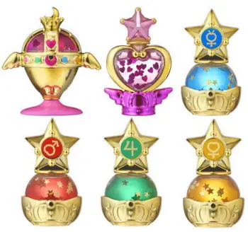 PrettyAngel - Originale Bandai Sailor Moon 20 års Jubilæum Gashapon Bishoujo Senshi Sailor Moon Prisme-Power Dome Mini-Tal