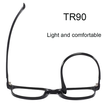 Retro Klart Billede Unisex Stilfulde Ikke-receptpligtige Klar Linse Briller Mode Briller til Kvinder, Mænd Rektangulære Torv Optisk