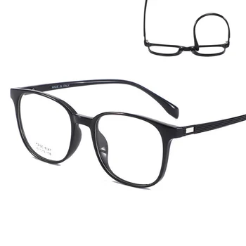 Retro Klart Billede Unisex Stilfulde Ikke-receptpligtige Klar Linse Briller Mode Briller til Kvinder, Mænd Rektangulære Torv Optisk