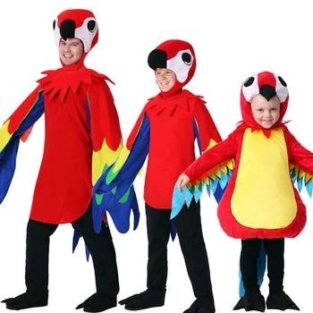 Rollespil Farverige Parrot Party-Kostume Carnival Cosplay Nye Stil Sexet Pige Fancy Kjole Kvinde Mascot Søde Mænd, Drenge Buksedragt