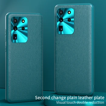 Silikone Ramme Hard Covers til Samsung Galaxy S20 Plus Ultra S20Plus S20Ultra S 20 Officielle Oprindelige Ægte Vegan Læder Tilfælde
