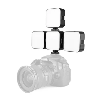 Smartphone Mini LED Video Lys for DJI OSMO 3 Mobil Lomme Glat 4 RX100 VII G7X Mark III A6400 6600 Kamera GoPro Hero Vlog