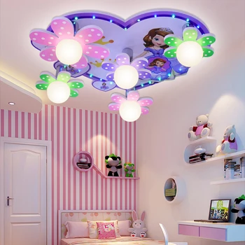 Sophia kids soveværelse indretning led-lys til rummet indendørs lysekrone lysekroner loft lamper til stue dekoration
