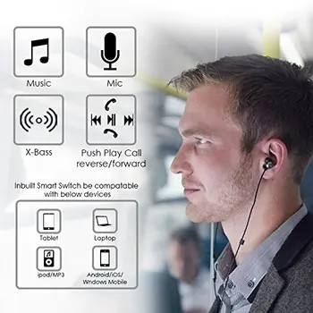 SoundMAGIC E10C High Fidelity Øretelefoner smartphone ørestykker I Øret Lyd Øretelefoner med Mikrofon og Fjernbetjening til Lydentusiaster