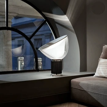 Store små TACCIA bordlampe moderne belysning lys joao stil design glasss stue museum kontor hotel