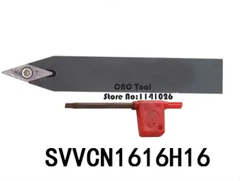 SVVCN1616H16 16*16 mm Metal Drejebænk Skærende Værktøjer Drejebænk Maskine til CNC Drejning Værktøjer Eksterne Drejning Af Indehaveren S-Type SVVCN
