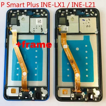 Test Oprindelige For Huawei S Smart+ ( S Smart Plus ) INE-LX1 L21 Nova 3i Fuld LCD DIsplay +Touch Screen Digitizer Assembly+Ramme