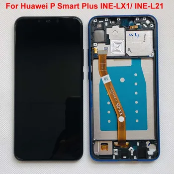 Test Oprindelige For Huawei S Smart+ ( S Smart Plus ) INE-LX1 L21 Nova 3i Fuld LCD DIsplay +Touch Screen Digitizer Assembly+Ramme