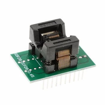TSSOP20 Brænde Blok SSOP20 ST Chip Test Socket Programmering Adapter OTS28-0.65-01 Dropship