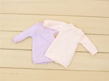 Tøj Til 1/6 Blyth Højhalset Sweater Pink & Lys Lilla To Farver For At Vælge