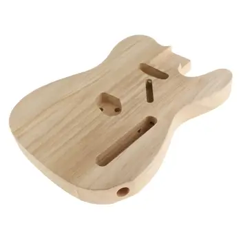 Ufærdige Guitar Krop Ahorn Træ DIY Dele, Fine Håndværk Poleret Blank Guitar Guitar Krop Del for TL-T02 Elektrisk Guitar