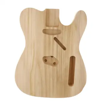 Ufærdige Guitar Krop Ahorn Træ DIY Dele, Fine Håndværk Poleret Blank Guitar Guitar Krop Del for TL-T02 Elektrisk Guitar